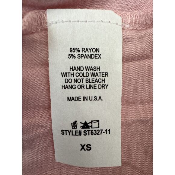 Fsl Apparel tie dye sleeveless Pink top in Multi Women’s Size XSmall XS NEW - Picture 4 of 6